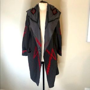 Biya by Johnny Was Hooded Cardigan